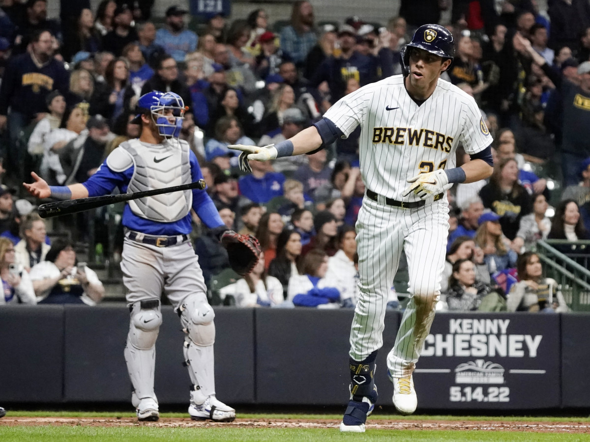 Back From Surgery: Christian Yelich Hits His First Home Run Back From Surgery: Christian Yelich Hits His First Home Run