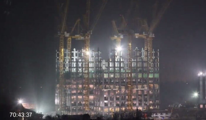 Construction Resumes On World's Tallest Abandoned Skyscraper Construction Resumes On World's Tallest Abandoned Skyscraper