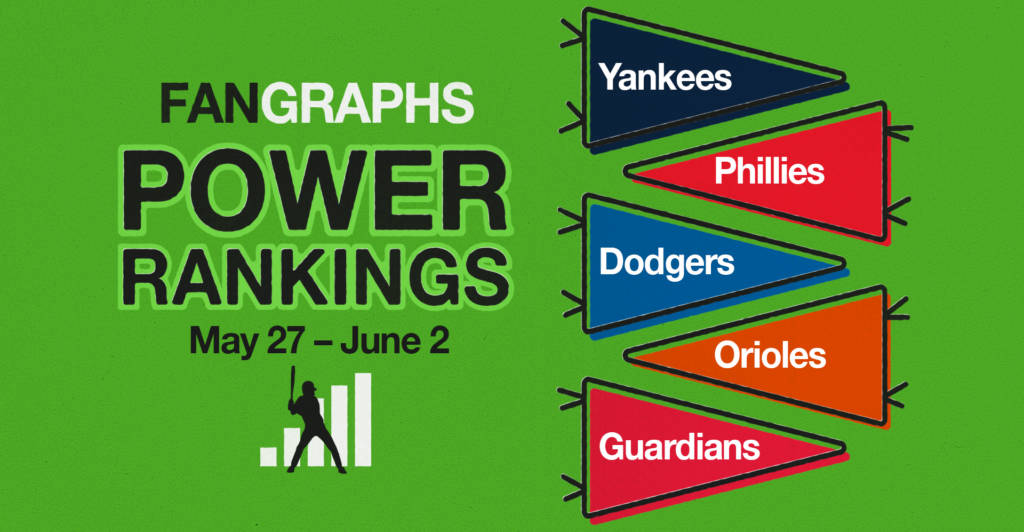 MLB Power Rankings: FanGraphs' Week 1 (March 27 - April 6) MLB Power Rankings: FanGraphs' Week 1 (March 27 - April 6)