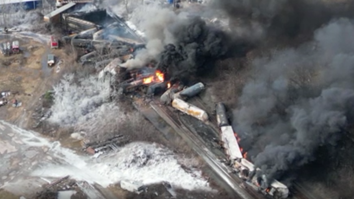 Months Of Toxic Chemical Contamination Following Ohio Train Derailment Months Of Toxic Chemical Contamination Following Ohio Train Derailment