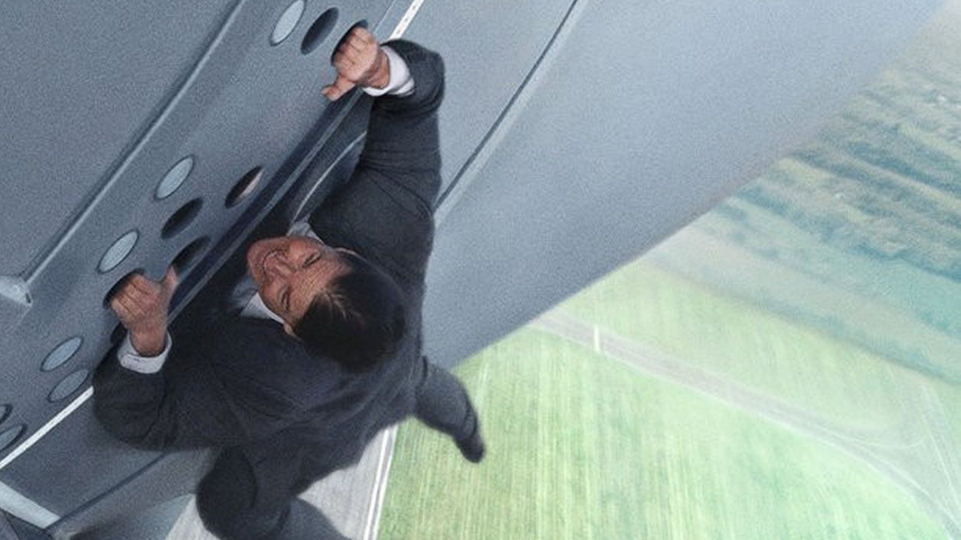 Tom Cruise's Death-Defying Mission: Impossible 8 Stunt: Hanging Upside Down From A Biplane Tom Cruise's Death-Defying Mission: Impossible 8 Stunt: Hanging Upside Down From A Biplane