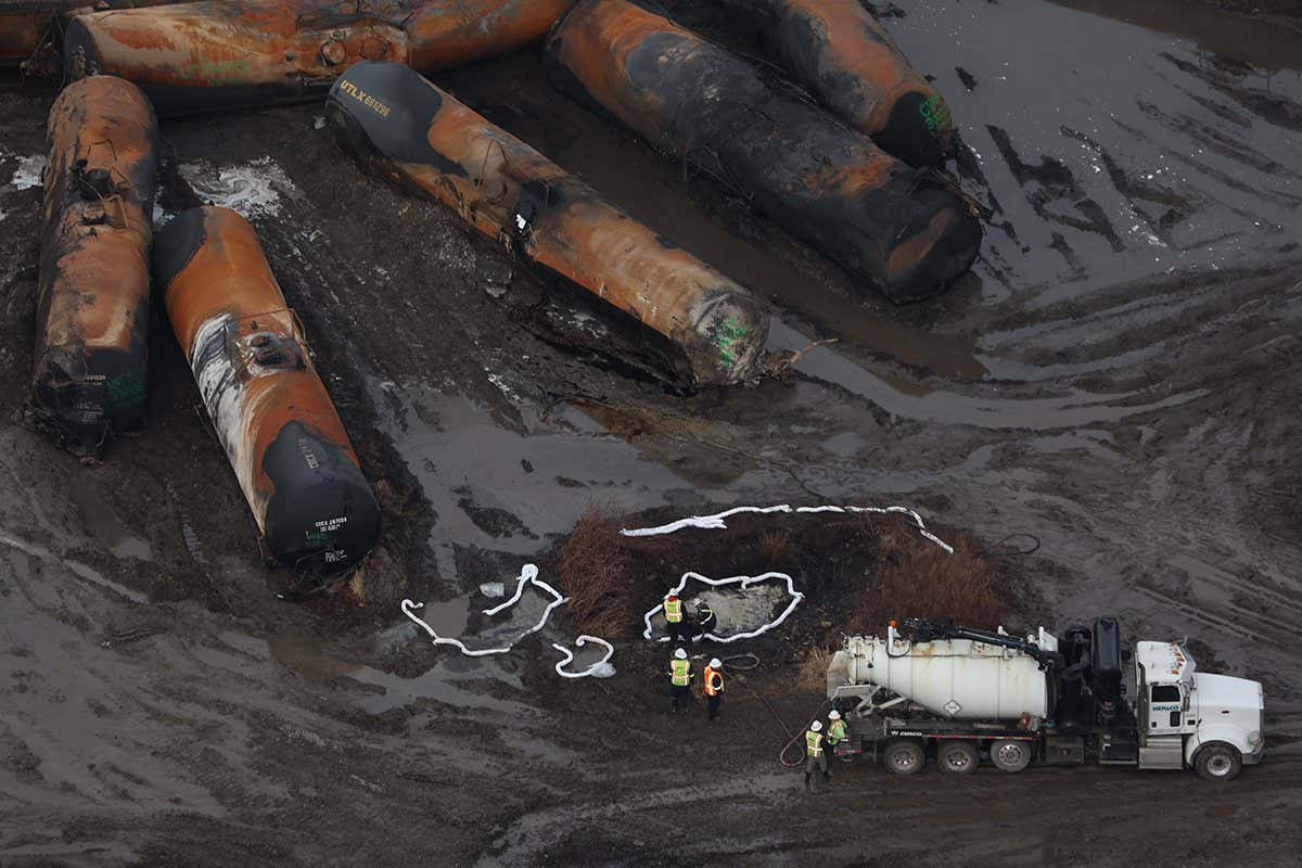 Toxic Chemicals From Ohio Train Derailment: Months-Long Lingering In Buildings Toxic Chemicals From Ohio Train Derailment: Months-Long Lingering In Buildings