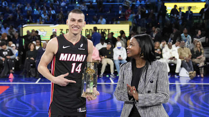 Tyler Herro Wins 3-Point Contest, Cavs Duo Claims Skills Challenge Tyler Herro Wins 3-Point Contest, Cavs Duo Claims Skills Challenge
