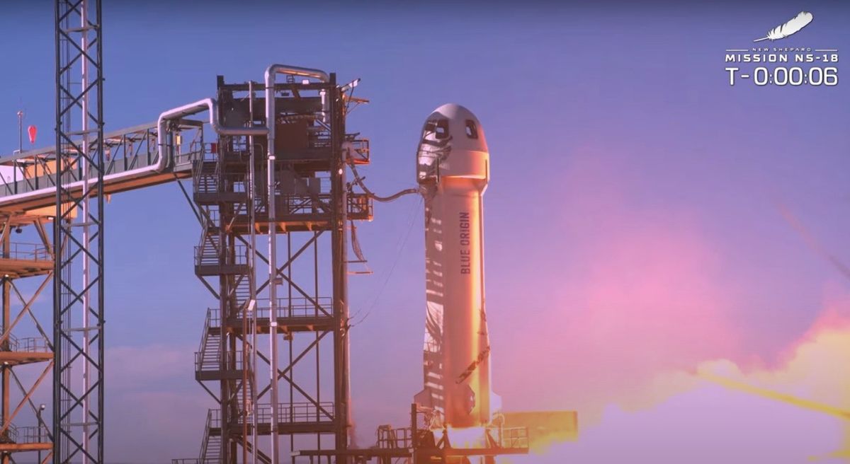 Vehicle Subsystem Issue Causes Blue Origin Launch Cancellation Vehicle Subsystem Issue Causes Blue Origin Launch Cancellation